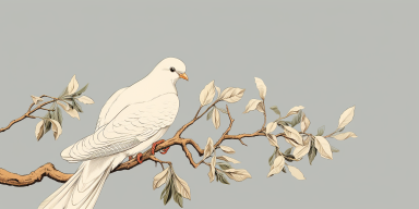 Птица как символ православной веры: Возвышенное послание на крыльях