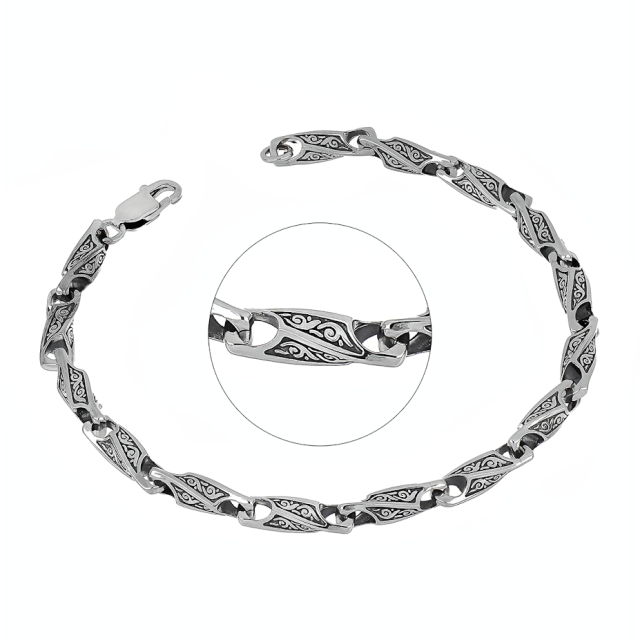 Литой браслет