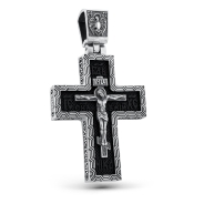 Крест с распятием и образом Николая Чудотворца